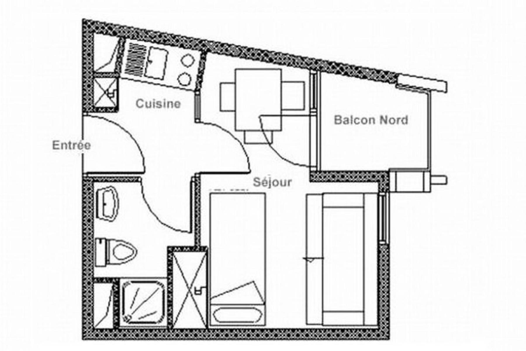 Residence Soldanelles B - Studio - Proche Des Pistes - Balcon Mae-3694 생마르탱 드 벨빌 외부 사진